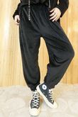 Binky Leopard Soft Stretch Velour Hoodie Lounge Suit Black